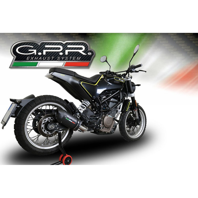 Gpr E Hu Fne Furore Evo Nero Slip On Exhaust For Husqvarna