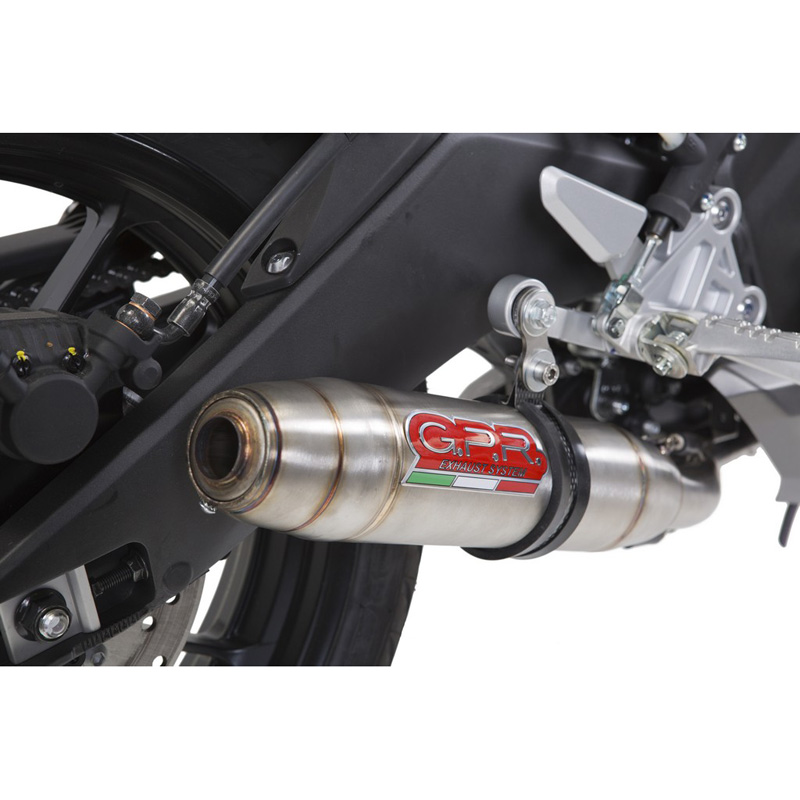 Gpr Y De Deeptone Inox Slip On Exhaust For Yamaha Mt