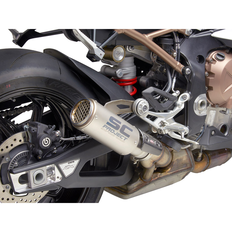 SC Project B33 50TR CR T Slip On Exhaust Titanium For BMW S1000RR M