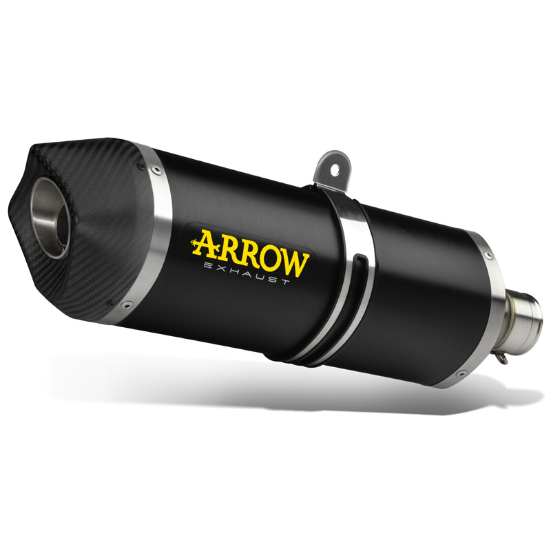 Arrow Akn Race Tech Slip On Exhaust Aluminum Dark For Bmw F Gs