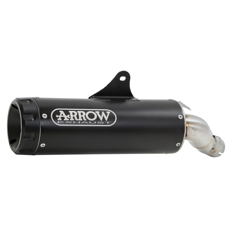 Arrow Rbn Rebel Full Exhaust Aluminum Dark For Kawasaki Vulcan S