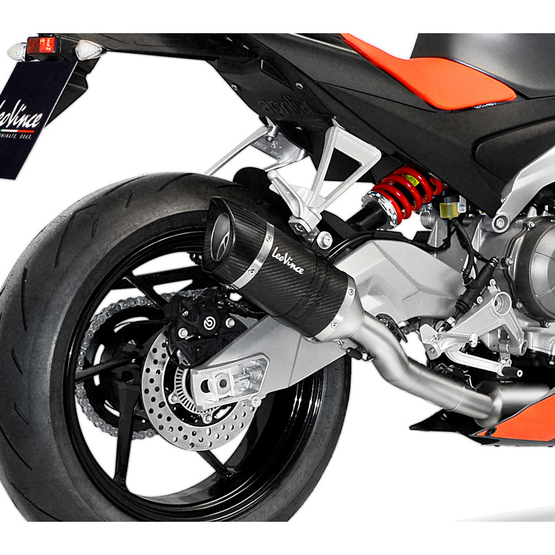 LeoVince 14370E LV Pro Full Exhaust Carbon For Triumph 660 RS Tuono