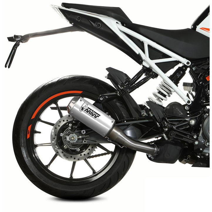 Mivv Kt Sm X Mk Slip On Exhaust Stainless Steel For Ktm Duke