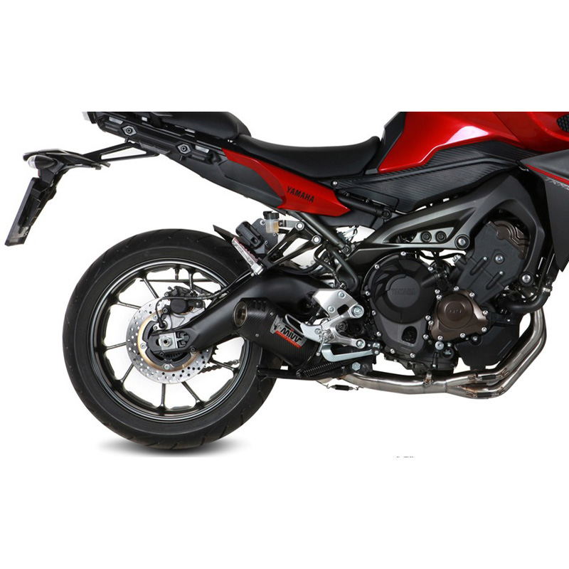 Mivv Y L C Oval Full Exhaust Carbon For Yamaha Tracer Gt