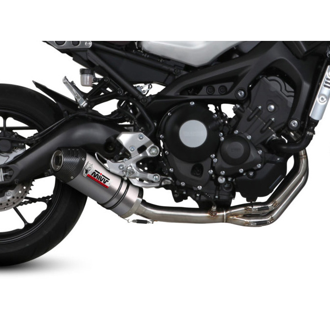 Mivv Y L C Oval Full Exhaust Titanium For Yamaha Xsr