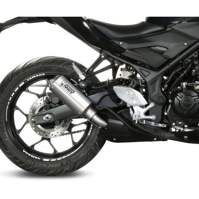 Mivv Y 055 SM3X MK3 Slip On Exhaust Stainless Steel For Yamaha MT 03