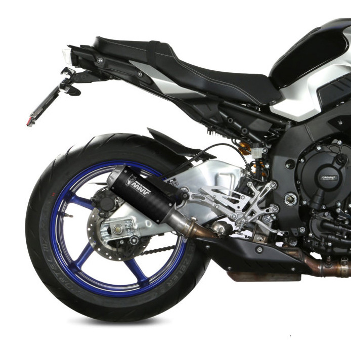 Mivv Y Lm C Mk Slip On Exhaust Carbon For Yamaha Mt