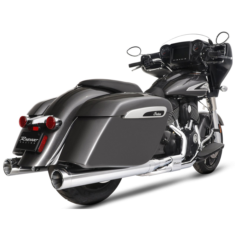 Rinehart C Slimline Duals Full Exhaust For Indian Touring