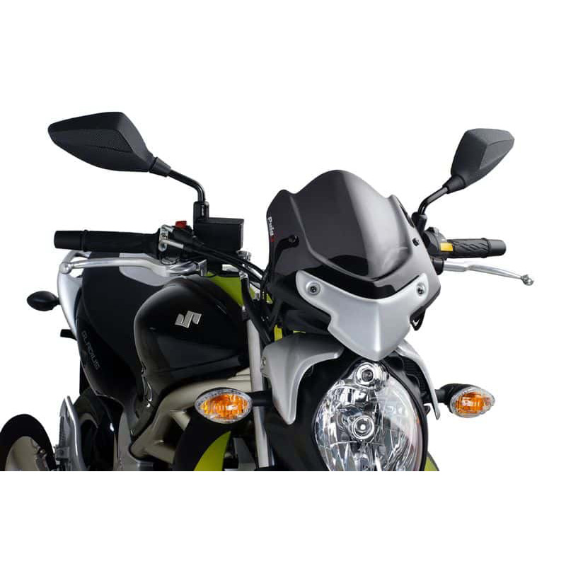 Puig F Naked New Generation Windshield Dark Smoke For Suzuki