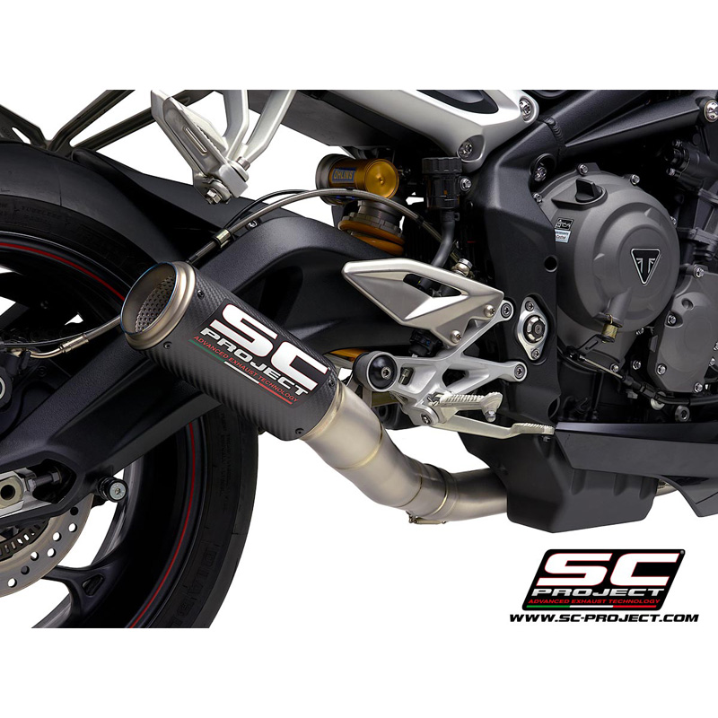 street triple rs full exhaust