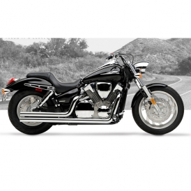 hard krome exhaust vtx 1300