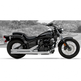 yamaha v star 650 straight pipes