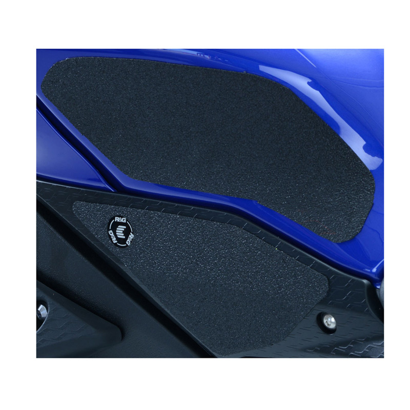 R G EZRG920BL Eazi Grip Tank Pads Black For Yamaha YZF R1 2015