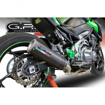 view GPR CO.K.177.RACE.M3.CA M3 Carbon Racing Exhaust for Kawasaki Z900E (2020-)
