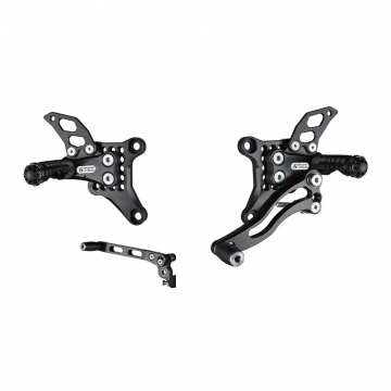 view Bonamici D1098 Normal & GP Shift Rearsets for Ducati 848, 1098 and 1198 (2007-2011)