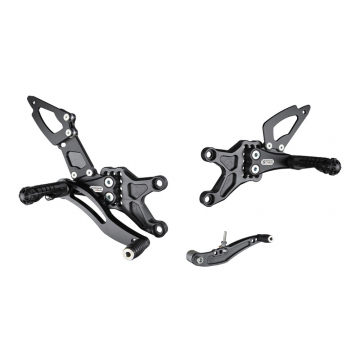 view Bonamici H005 Normal Shift Rearsets for Honda CBR600RR (2007-2017)