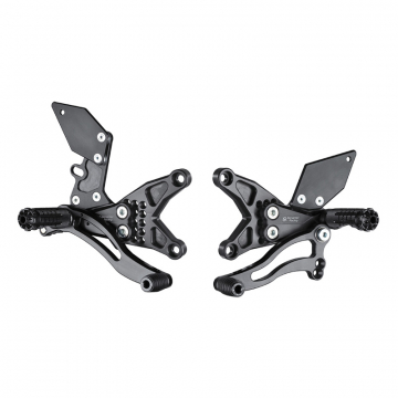 view Bonamici K012 Normal & GP Shift Rearsets for Kawasaki ZX-10R (2011-2015)