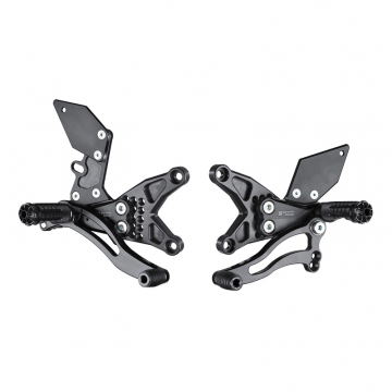 view Bonamici K015 Normal Shift Rearsets for Kawasaki ZX-10R (2016-)