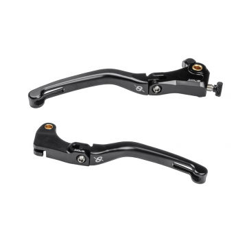 view Bonamici KL04-BLACK Folding Levers, Black for Honda CBR600RR / CBR1000RR