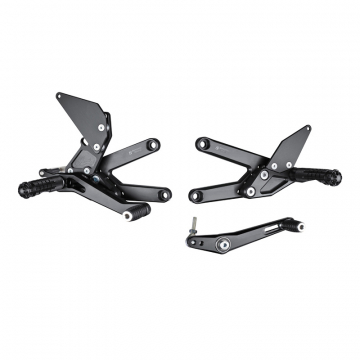 view Bonamici TH04 Normal & GP Shift Rearsets for Triumph Street Triple 675 (2013-2016)