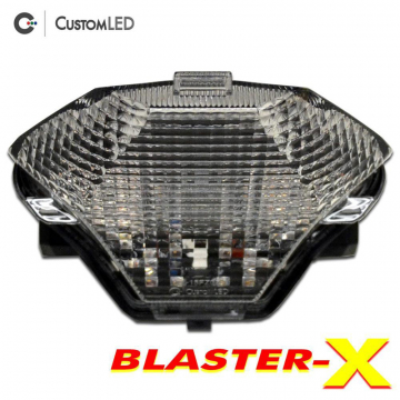 view Custom LED Blaster-X LED Tail Light, Clear for Yamaha MT-03 (2020-)