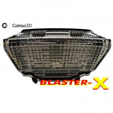 view Custom LED Blaster-X LED Tail Light, Clear for Kawasaki Ninja ZX-10R '11-'15