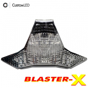 view Custom LED Blaster-X LED Tail Light, Clear for Kawasaki Ninja 400/Z400 '18-'21
