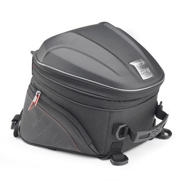 Givi ST607B Sport-T Expandable Thermoformed Tailbag Black, 22 Liters