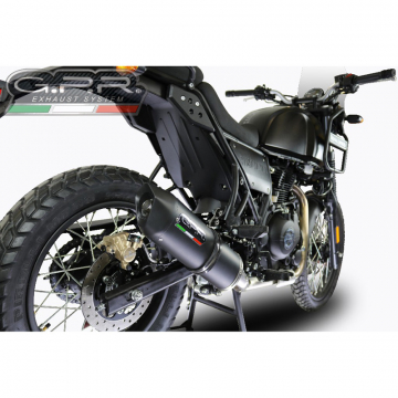 view GPR ROY.5.FUNE Furore Nero Slip-on Exhaust for Himalayan 410 Diam. 42.5 (2017-2019)