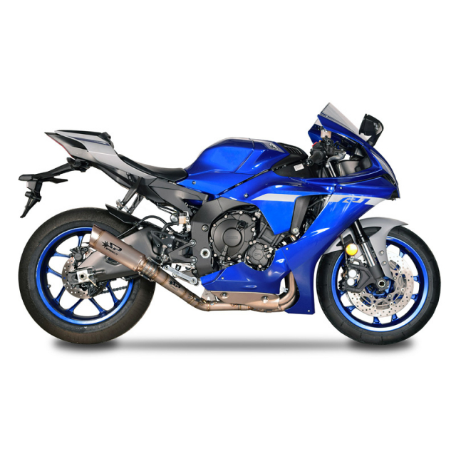 Spark GYA8871T Grid-O Titanium Full Exhaust for Yamaha YZF-R1 (2015-)