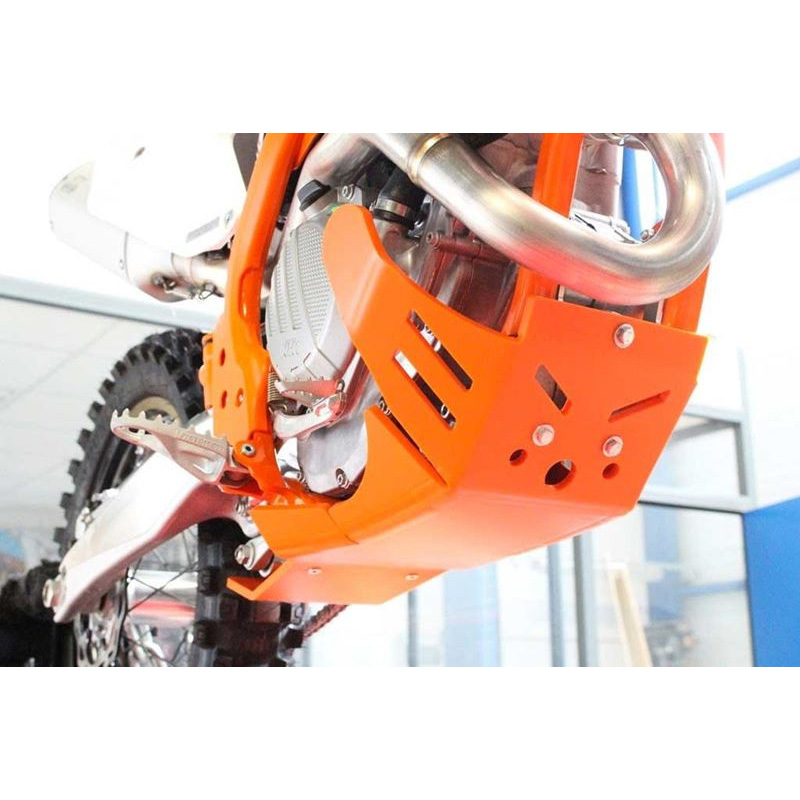 AXP AX1455 Xtrem Skid Plate, Orange for KTM 250/350 SXF/XCF (20162018