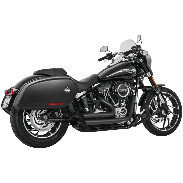 Freedom Performance HD00738 Amendment Slash-out Exhausts, Black Harley ...