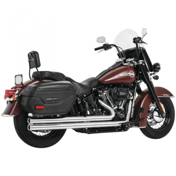 view Freedom Performance HD00751 Independence Long Exhausts, Chrome Harley Softails (2018-)
