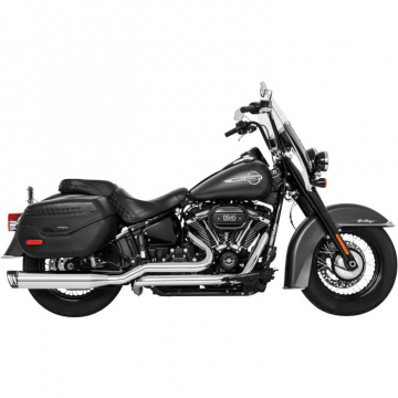 view Freedom Performance HD00784 4" Racing True-Dual Exhausts, Chrome Harley Softails (2018-)