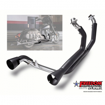 view Freedom Performance IN00035 True-Dual Headers, Black for Indian Chief '14-
