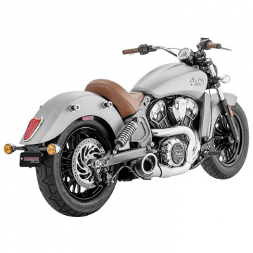 view Freedom Performance IN00077 Turnout 2-into-1 Slip-On Exhausts, Chrome Indian Scout (2014-)