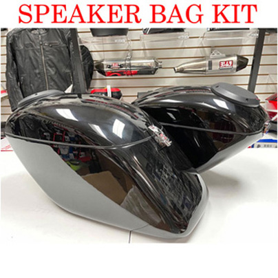 TKY Jumbo Saddlebags with Speakers Accessories International