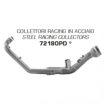 Arrow 72180PD Racing Exhaust Collector, Stainless Steel for KTM 1290 Super Adventure S (2021-)