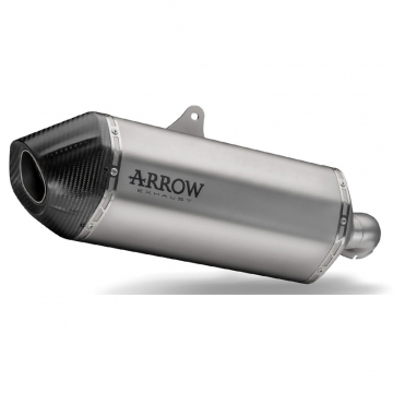 view Arrow 72502SK Sonora Exhaust, Titanium w/ Carbon Cap for Suzuki V-Strom 1050 (2021-)