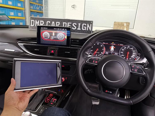 DMP screen installed