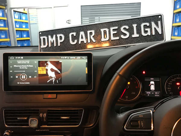 DMP screen installed