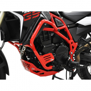 view Zieger 10002076 Crashbars, Red for BMW F700GS & F800GS (2015-2017)