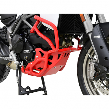 view Zieger 10002926 Skid Plate, Red for Ducati Multistrada 950 (2017-)