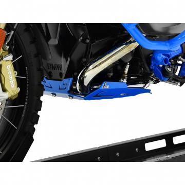 view Zieger 10003806 Skid Plate, Blue for BMW R1200GS Rally (2013-2018)