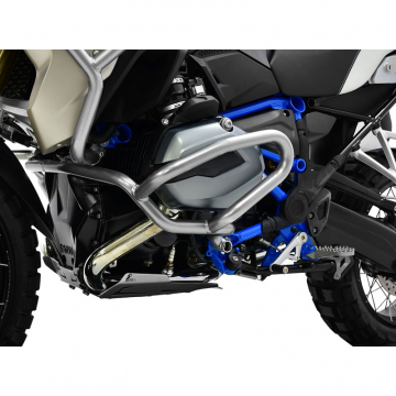 view Zieger 10003909 Lower Crashbars, Silver for BMW R1200GS (2013-2018)