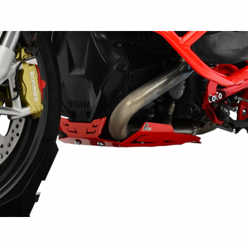 view Zieger 10005010 Skid Plate, Red for BMW R1200GS Rally (2013-2018)