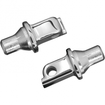 view Kuryakyn 8805 Tapered Adapter / Pegs Mounts, Chrome for Indian & Victory