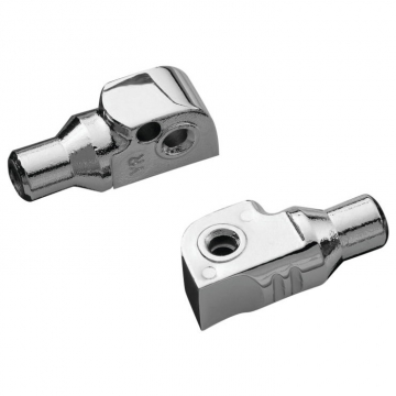 view Kuryakyn 8811 Tapered Adapter / Pegs Rear Mounts, Chrome for Yamaha