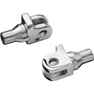 view Kuryakyn 8840 Tapered Adapter / Pegs Mounts, Chrome for Triumph