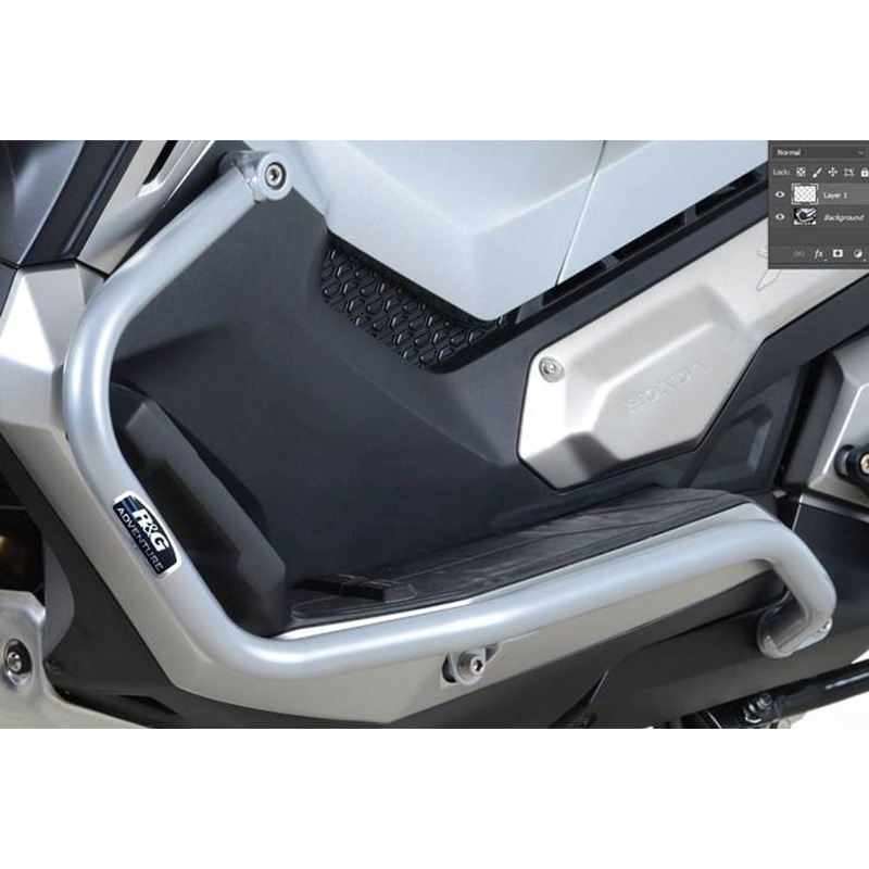 R G Ab Bk Adventure Bars Crashbars Black For Honda X Adv Accessories